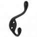 GARMENT HOOK OIL RUBBED BRONZE