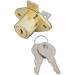 DRAWER LOCK BRASS KEYED ALIKE