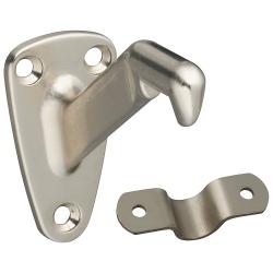 HANDRAIL BRACKET SATIN NICKEL