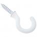 V2020 3/4 CUP HOOK   WHT