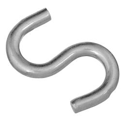 2-1/2" HEAVY OPEN S HOOK ZINC