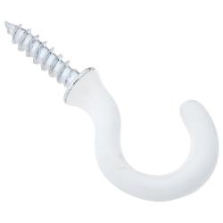 V2020 3/4 CUP HOOK   WHT