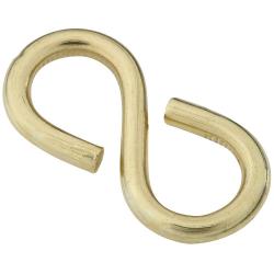 CLOSED S HOOK BRASS #811