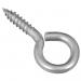 LARGE SCREW EYE ZINC 8