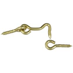 1-1/2" HOOK & EYE BRASS