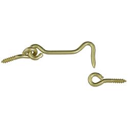 2-1/2" HOOK & EYE BRASS