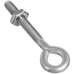 2161BC 3/16X2 EYE BOLT SS W/NUT