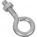 1/4" x 2" EYE BOLT W/NUT ZINC