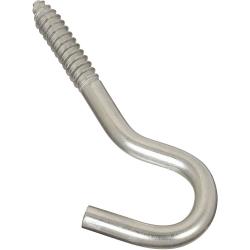 3/8 x 4-7/8 SCREW HOOK SS