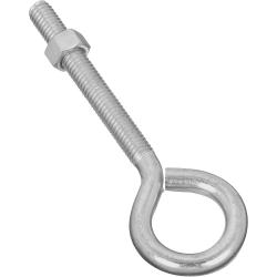 3/8X5 EYE BOLT W/NUT   ZN