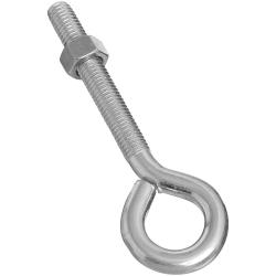 1/2X6 EYE BOLT W/NUT   ZN