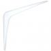 10" X 12" WHITE SHELF BRACKET