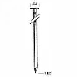 3-1/2" X .131 SM BRT NAIL 15DG