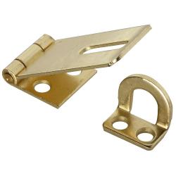 1-3/4" SAFETY HASP BRASS