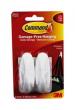 COMMAND MEDIUM HOOK WHITE 2PK