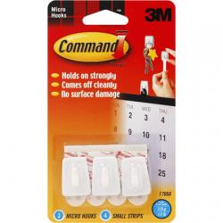 COMMAND MICRO HOOK 3PK