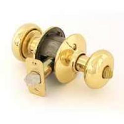 Plymouth Bright Brass Entry Lock