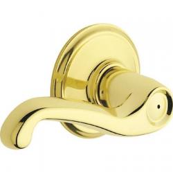 Brass Privacy Lever Flair