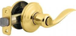 KW TUSTIN LEVER PRIVACY BRASS