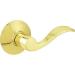 PASSAGE LEVER ACCENT BRITE BRASS