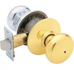 Plymouth Brass/Chrome Privacy Lock