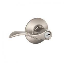 ENTRY LEVER ACCENT BRITE BRASS