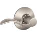 Satin Nickel Accent Passage Lever