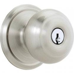 ENTRY LOCK GEORGIAN SATIN NICKEL