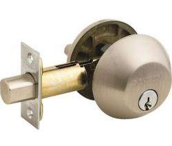 Nickle Single Cylinder Deadbolt