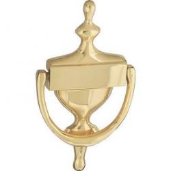 7" DOOR KNOCKER BRASS