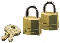 120T BRASS CARDED LOCK