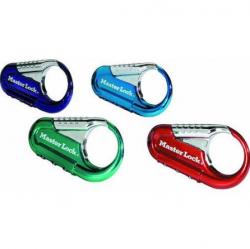 BACKPACK LOCK ASSORTED COLORS