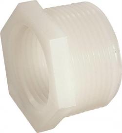 NYLON 3/8" x 1/4" HEX BUSHING