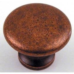 1-1/4" CABINET KNOB ANTIQUE CHRO