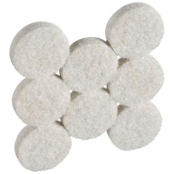 V1719 7/8 FELT PAD   LIGHT