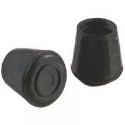 9224 1.25" RUBBER TIP BLACK