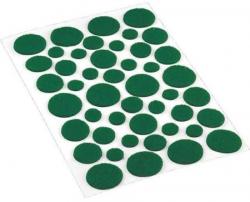 9423 ASSORTED FELT PADS GREEN