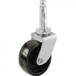 9557 1.25" CASTER STEM BLACK