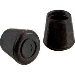 9128 1" RUBBER TIP BLACK