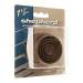 9075 1.5" RUBBER CUP RND BROWN