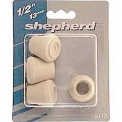 9120 7/8" RUBBER TIP WHITE