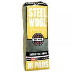 STEEL WOOL #000 12PK