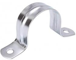 1/2" 2-HOLE GALV PIPE STRAP 10PK