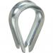 ROPE THIMBLE 1/2" ZINC