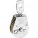 1-1/2" SINGLE SWIVEL PULLEY ZINC