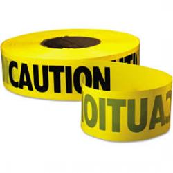 YELLOW CAUTION TAPE 1000'