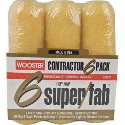 SUPER FAB 1/2" NAP 9" 6-PK COVER