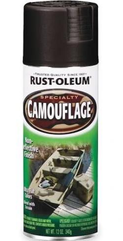 CAMOUFLAGE SPRAY PAINT BLACK