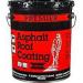 COATING ROOF 5-GAL BLACK W/FIB