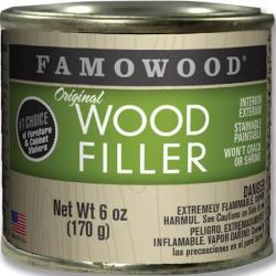 6OZ FAMOWOOD MAHOGANY WOOD FILLR